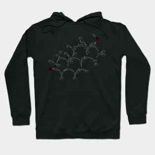 Testosterone Molecule Hoodie